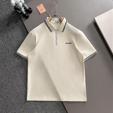 MIUMIU   2025夏季新款短袖POLO衫