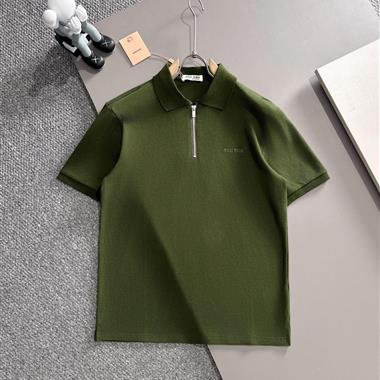 MIUMIU   2025夏季新款短袖POLO衫