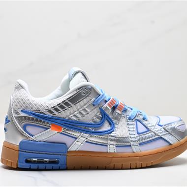 Off-White x Nike Air Rubber Dunk 2.0 低幫休閒運動滑板板鞋