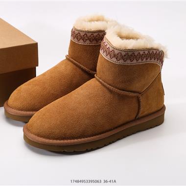 UGG 皮毛一體保暖雪地靴