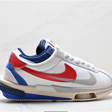 Nike Air Zoom Cortez SP OG Royal Fuchsia 華夫4.0系列解構厚底休閒運動慢跑鞋