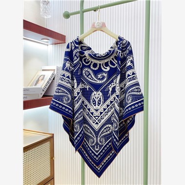 HERMES 2024秋冬新款時尚圍巾 尺寸:140-140