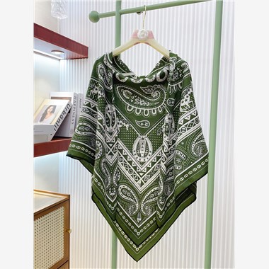 HERMES 2024秋冬新款時尚圍巾 尺寸:140-140