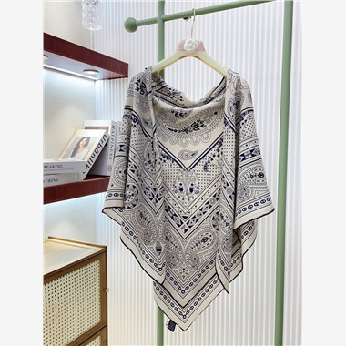 HERMES 2024秋冬新款時尚圍巾 尺寸:140-140