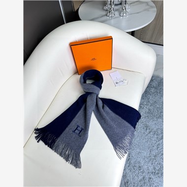 HERMES 2024秋冬新款時尚圍巾 尺寸：180-30