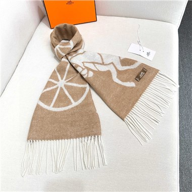 HERMES  2025秋冬新款時尚圍巾 尺寸:180-30