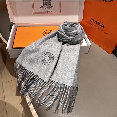 HERMES  2025秋冬新款時尚圍巾 尺寸:190-35