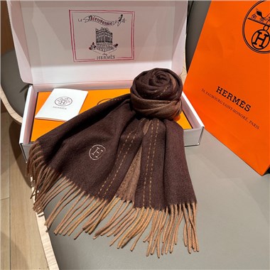 HERMES  2025秋冬新款時尚圍巾 尺寸:200-32