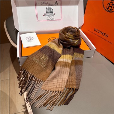 HERMES  2025秋冬新款時尚圍巾 尺寸:180-30