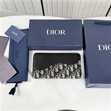 DIOR   2025新款時尚皮夾  尺寸:19.8 x 11CM