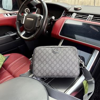 GUCCI   2025新款男生時尚包包  尺寸：27x18x7.5CM