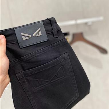 FENDI   2025秋冬新款休閒牛仔褲