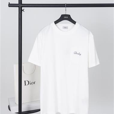 DIOR   2025夏季新款短袖T恤  尺寸偏大