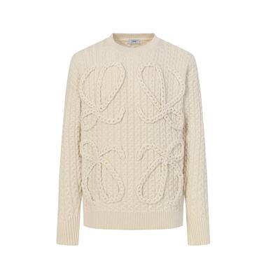 LOEWE   2025秋冬新款保暖毛衣  尺寸偏大