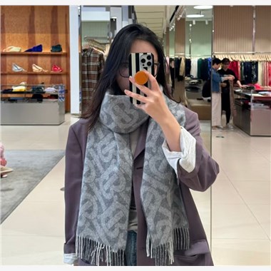 BURBERRY  2025秋冬新款時尚圍巾 尺寸:180-30