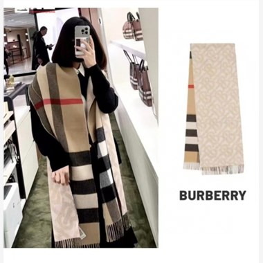 BURBERRY  2025秋冬新款時尚圍巾 尺寸:180-30
