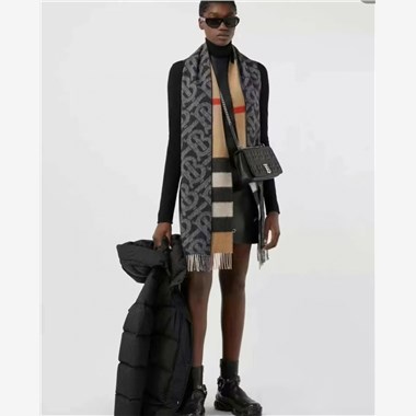BURBERRY  2025秋冬新款時尚圍巾 尺寸:180-30