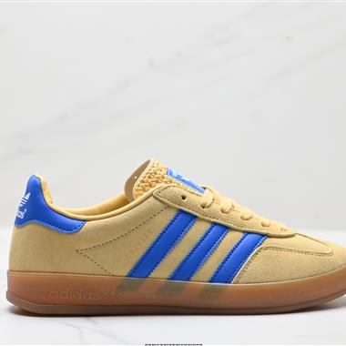 Adidas Originals Gazelle INdoor 三葉草休閒防滑耐磨低幫板鞋