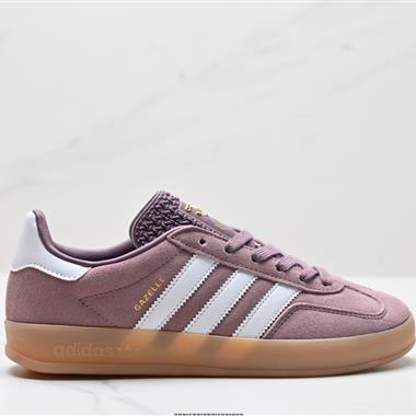 Adidas Originals Gazelle INdoor 三葉草休閒防滑耐磨低幫板鞋
