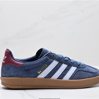 Adidas Originals Gazelle INdoor 三葉草休閒防滑耐磨低幫板鞋