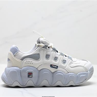 FILA Croissant WE 抓絨 織物合成革 防滑耐磨低幫 生活休閒鞋