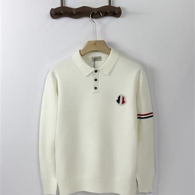 MONCLER   2025秋冬新款長袖POLO衫  尺寸偏大