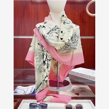 DIOR  2025秋冬新款時尚圍巾 尺寸:140-140