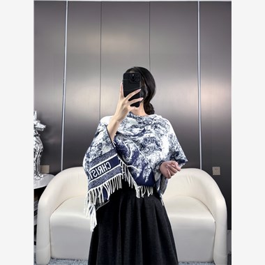 DIOR  2025秋冬新款時尚圍巾 尺寸:140-140