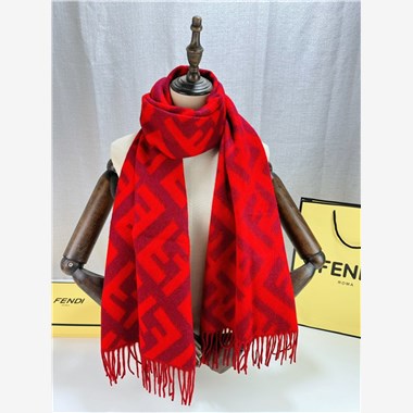 FENDI  2025秋冬新款時尚圍巾 尺寸:170-45
