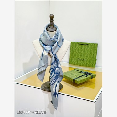 GUCCI  2025秋冬新款時尚圍巾 尺寸:140-140