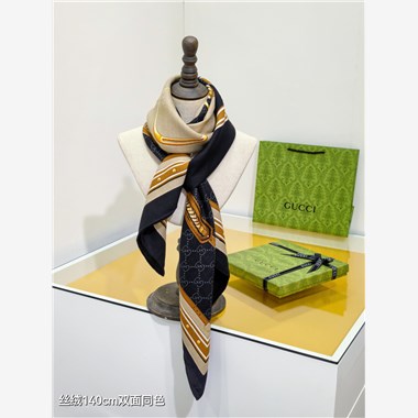 GUCCI  2025秋冬新款時尚圍巾 尺寸:140-140