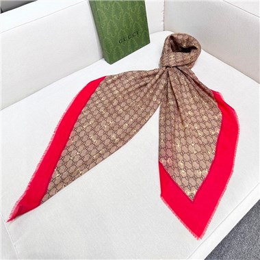 GUCCI  2025秋冬新款時尚圍巾 尺寸:140-140