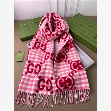 GUCCI  2025秋冬新款時尚圍巾 尺寸:240-35