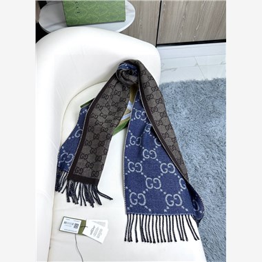 GUCCI  2025秋冬新款時尚圍巾 尺寸:194-34