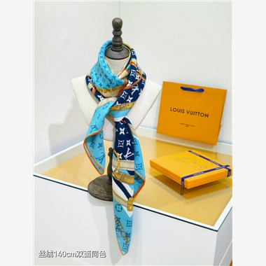 LOUIS VUITTON   2025秋冬新款時尚圍巾 尺寸：140-140