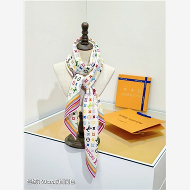 LOUIS VUITTON   2025秋冬新款時尚圍巾 尺寸：140-140