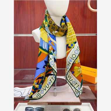 LOUIS VUITTON   2025秋冬新款時尚圍巾 尺寸：140-140
