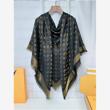 LOUIS VUITTON   2025秋冬新款時尚圍巾 尺寸：140-140