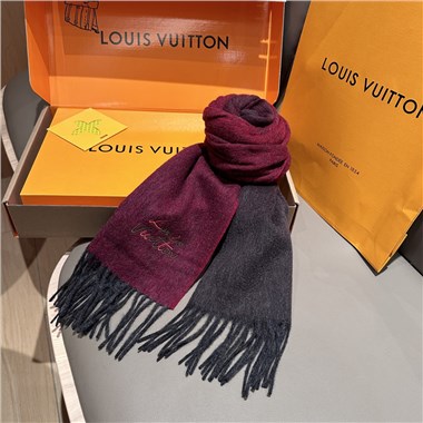  LOUIS VUITTON 2025秋冬新款時尚圍巾 尺寸：180-30