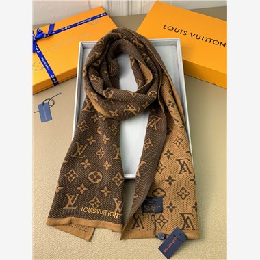  LOUIS VUITTON 2025秋冬新款時尚圍巾 尺寸：180-30