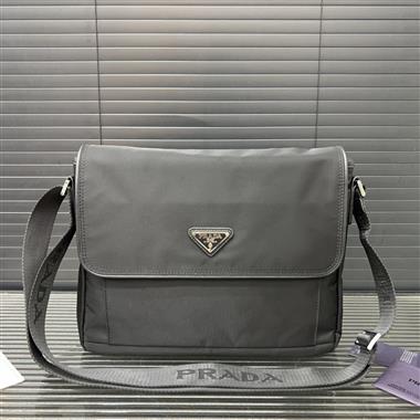 PRADA   2025新款男生時尚包包 尺寸：30*24CM