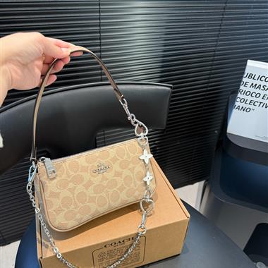 COACH   2025新款女生時尚包包 尺寸:20*11CM