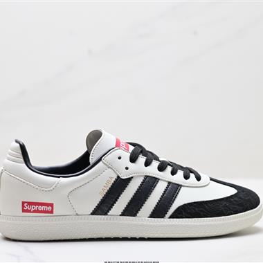 Adidas Originals Samba OG 三葉草紳士德訓足球風百搭低幫休閒運動板鞋