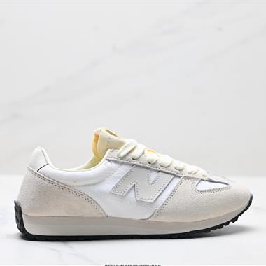 New Balance NB 471系列 織物牛剖層革 復古時尚 防滑耐磨低幫 生活休閒鞋