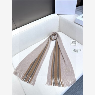 LOEWE  2025秋冬新款時尚圍巾 尺寸：180-30