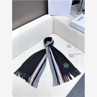 LOEWE  2025秋冬新款時尚圍巾 尺寸：180-30