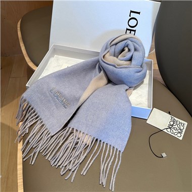 LOEWE  2025秋冬新款時尚圍巾 尺寸:180-30