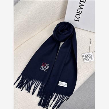 LOEWE  2025秋冬新款時尚圍巾 尺寸:180-30