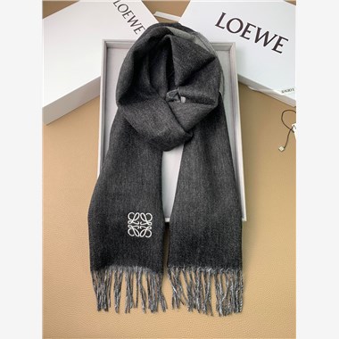 LOEWE  2025秋冬新款時尚圍巾 尺寸:180-30