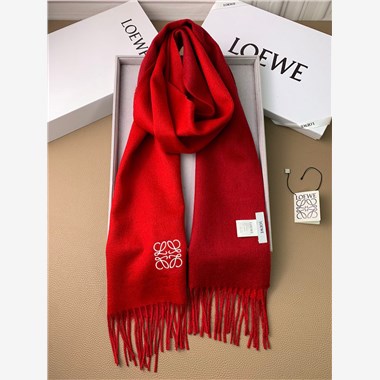 LOEWE  2025秋冬新款時尚圍巾 尺寸:180-30